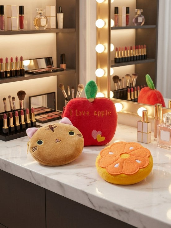 Cute Safety Embroidered Purse Bag