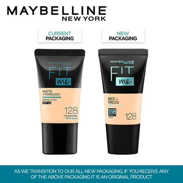 Maybelline New York Fit Me Matte & Poreless Foundation - 18ml