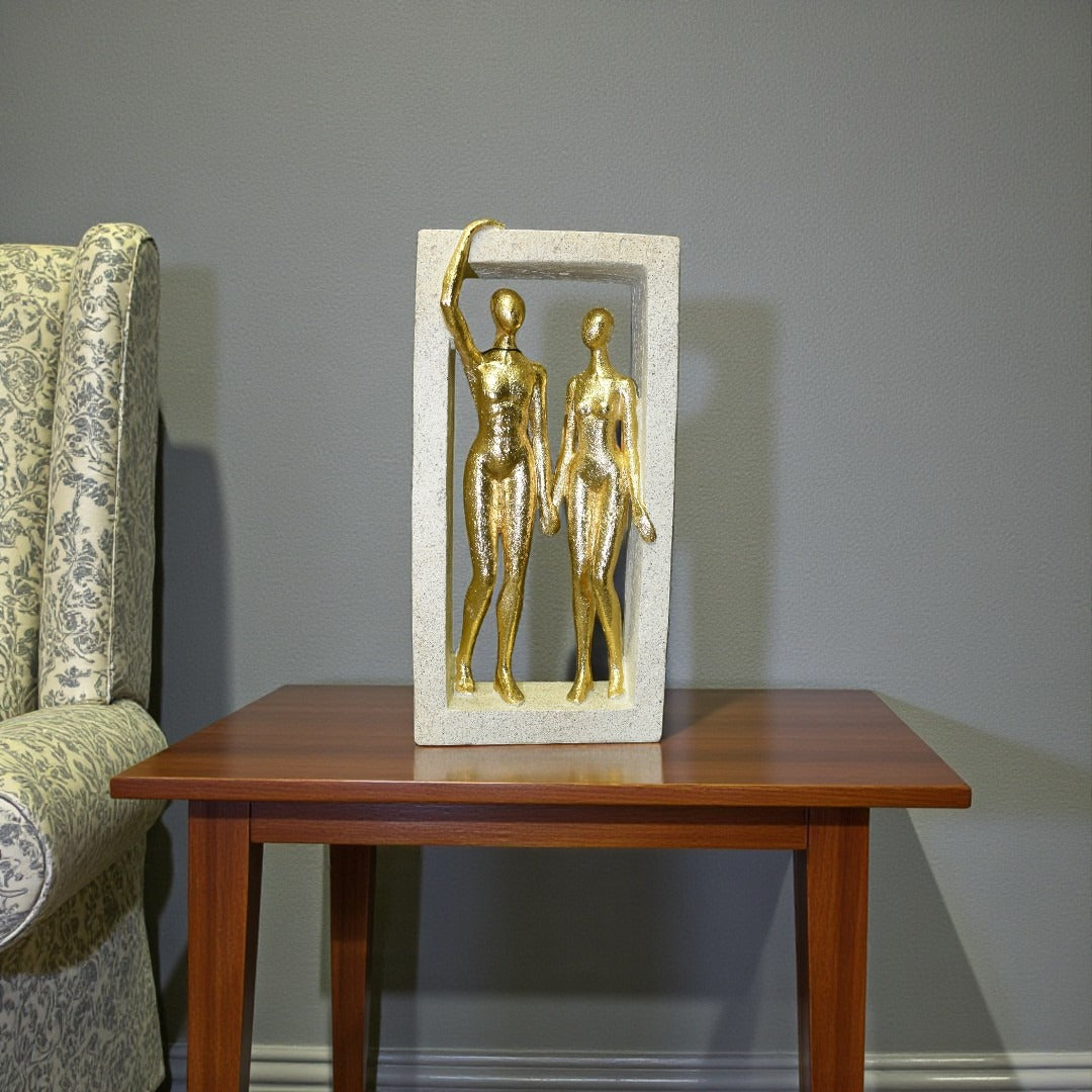 Artistic Gold Display