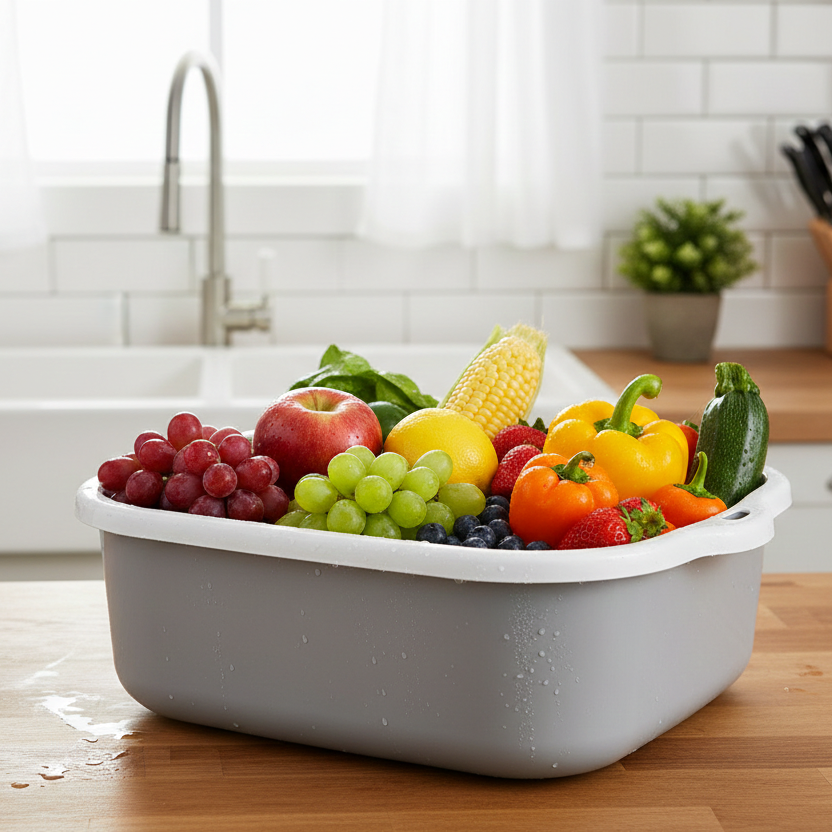 4-Pcs Multi-Use Colander & Bowl Set (026) by Limon