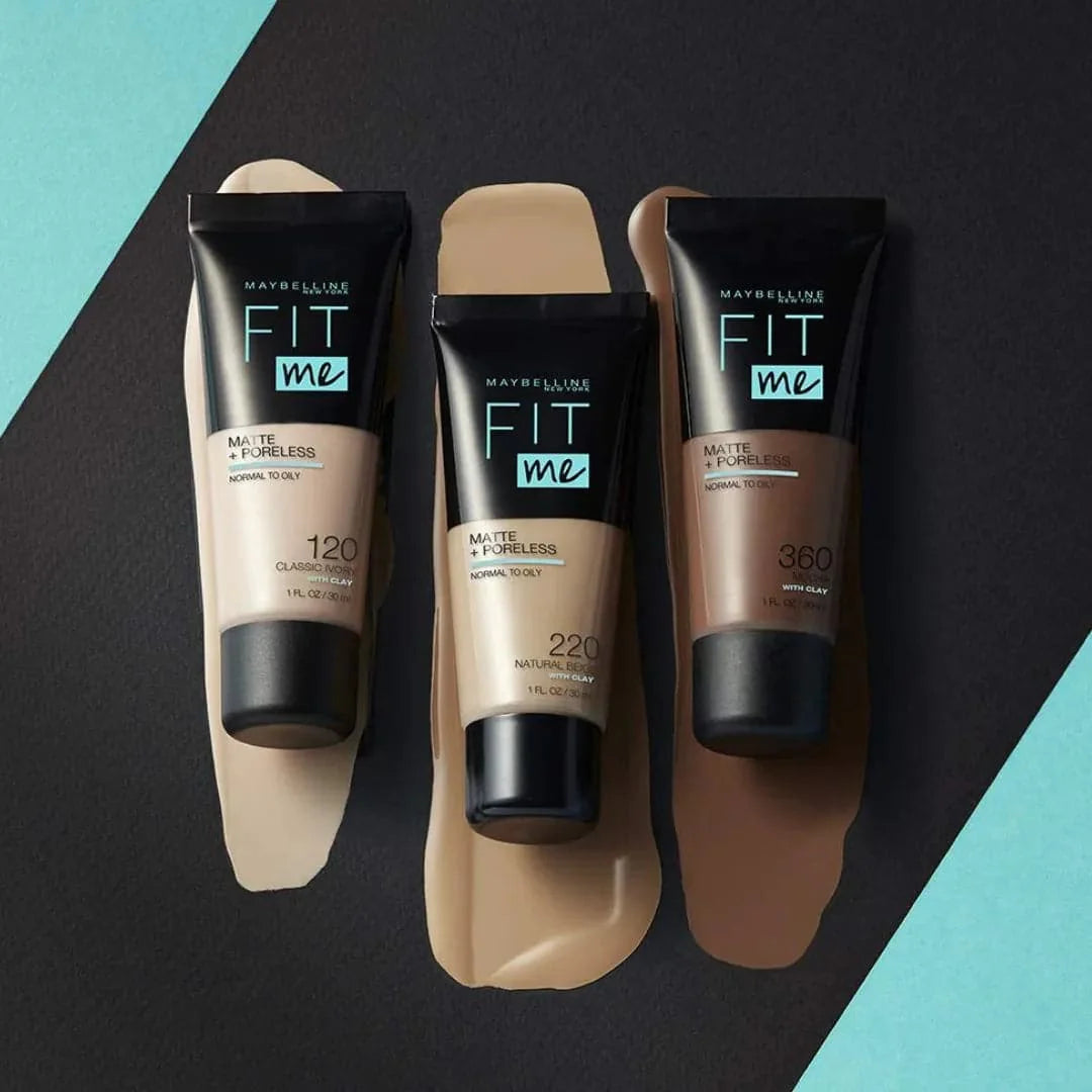 Maybelline New York Fit Me Matte & Poreless Foundation - 18ml