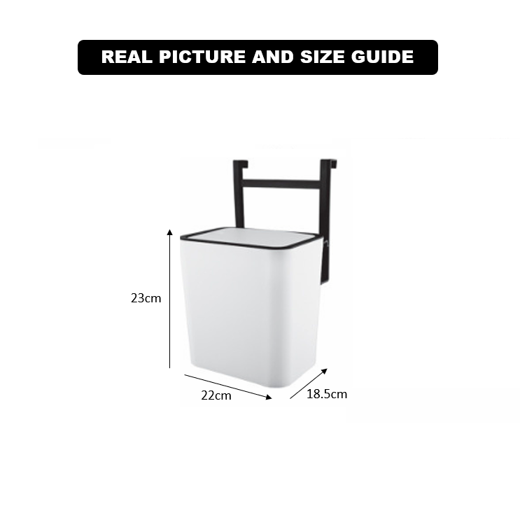 Modern Cabinet Hanging Trash Bin (1514) by Limon