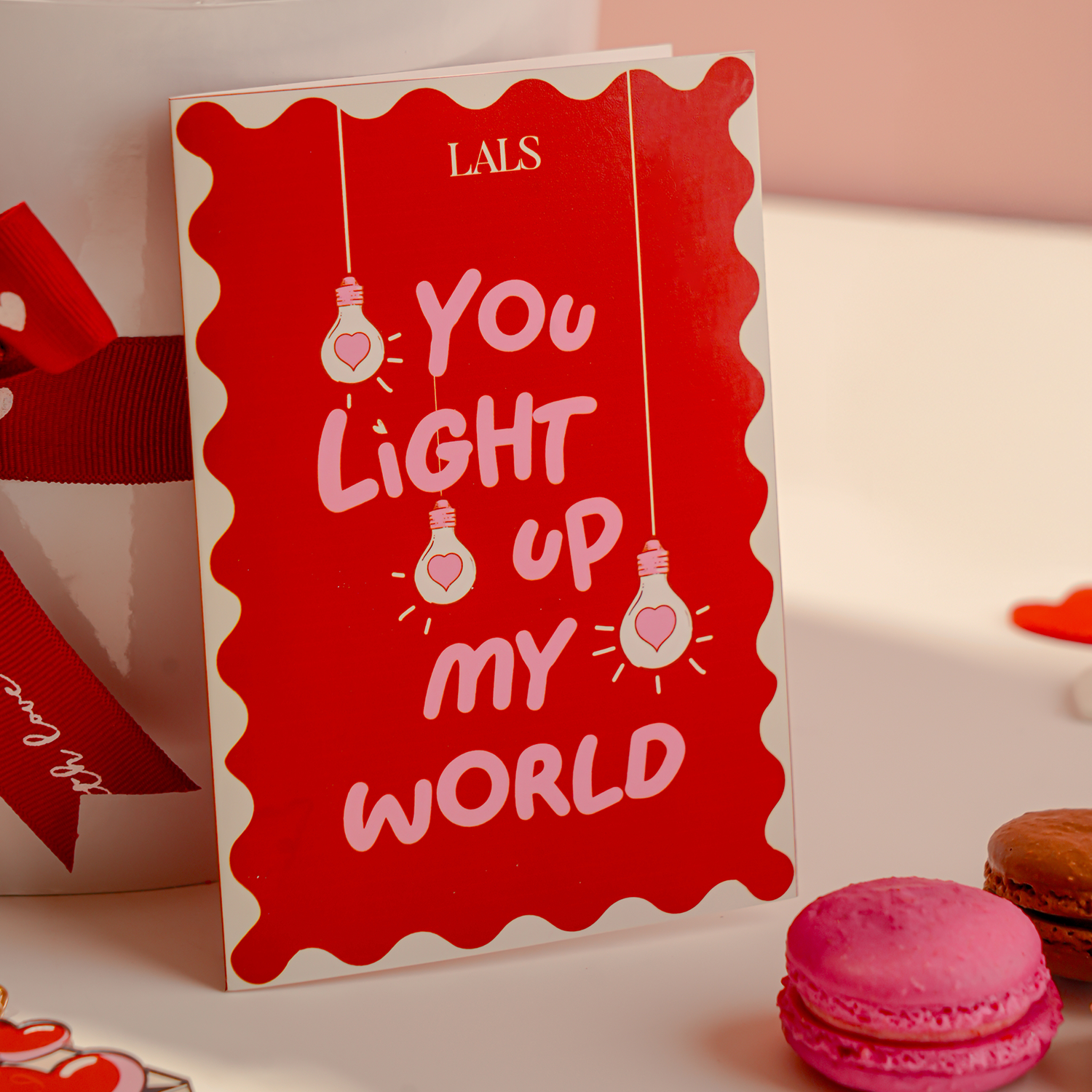 You Light Up My World Card